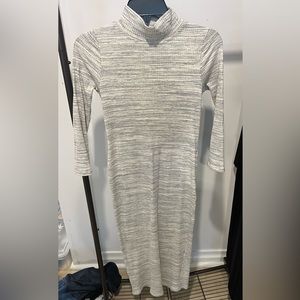 Hatch Maternity Skylar ribbed knit midi dress